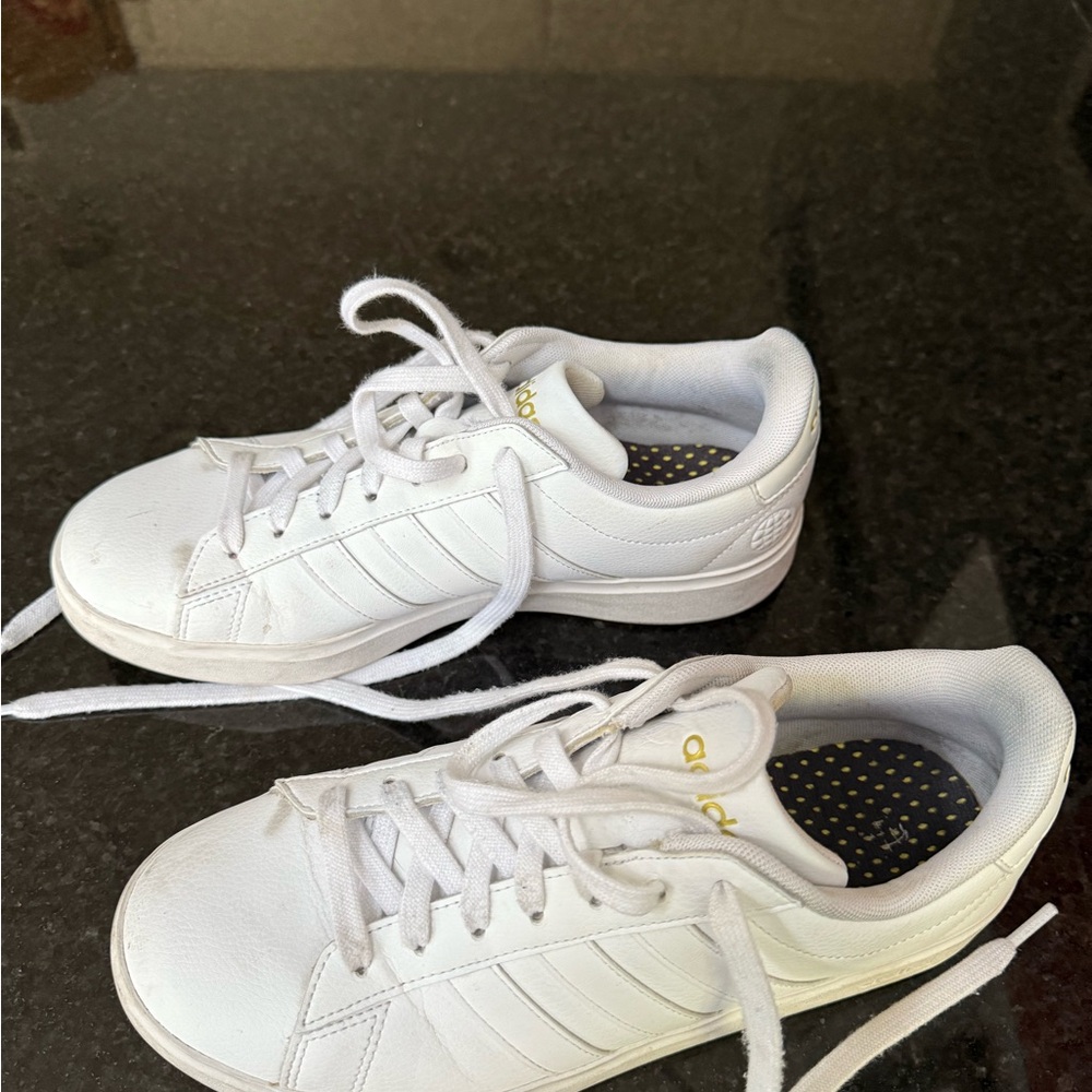 Adidas White Sneakers